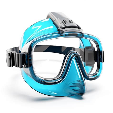 Premium Photo Snorkel And Diving Mask Isolated On White Background