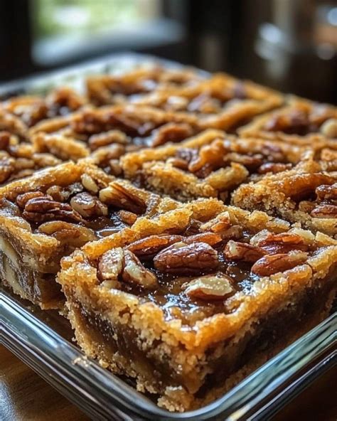 Easy Lazy Girl Pecan Pie Bars A Southern Classic Simplified Made By Emily