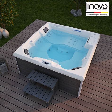 Outdoor Jacuzzi Whirlpool Hot Tub - INOVO Singapore