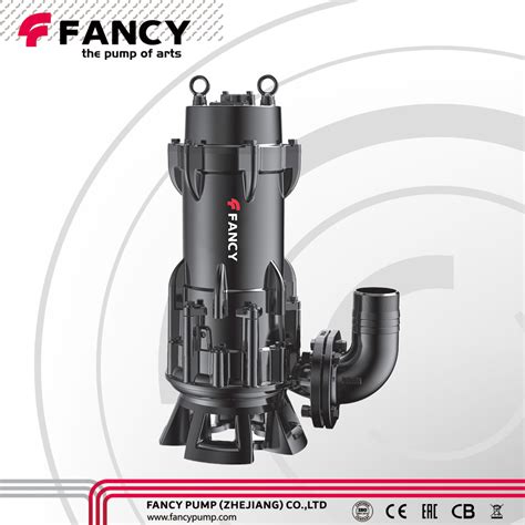 Fancy Wq Series Cast Iron Submersible Sewage Water Pump 11 45kw Power