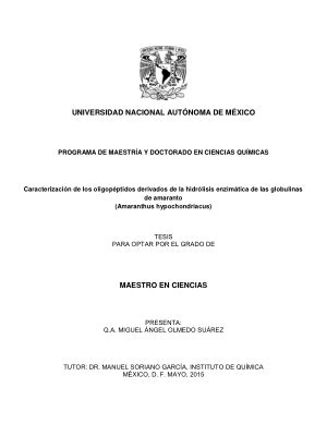 Caracterización de los oligopéptidos derivados de la hidrólisis