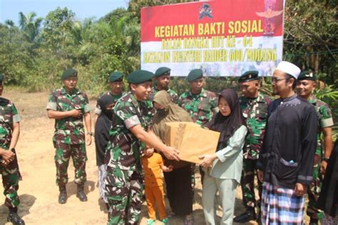 Aksi Yonif Raider Modang Setelah Diusia Ke Tahun Prokaltim