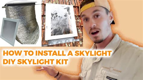 How To Install A Skylight DIY Skylight Kit YouTube