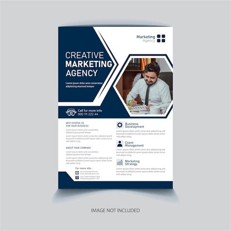 Premium Vector Digital Marketing Agency Flyer Template