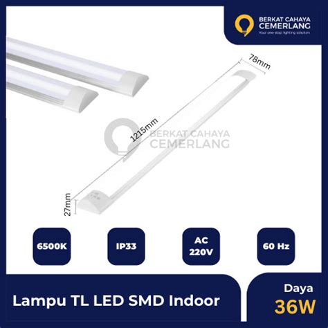 Jual Lampu Tl 36w Led Plus Kap Waterproof Jakarta Barat Berkat Cahaya Cemerlang Tokopedia