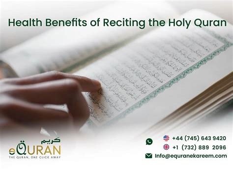 Health Benefits Of Reciting The Holy Quran