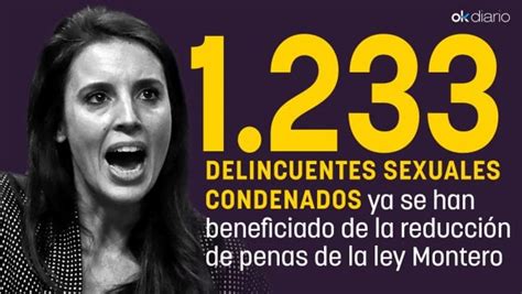 Ya Son 1233 Los Abusadores Sexuales Beneficiados Por Ley Del Sólo Sí Es Sí