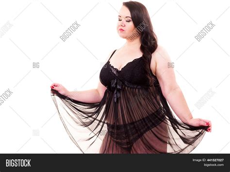 Woman Plus Size Lace Image And Photo Free Trial Bigstock