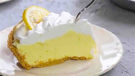 No-Bake Lemon Pudding Pie Recipe