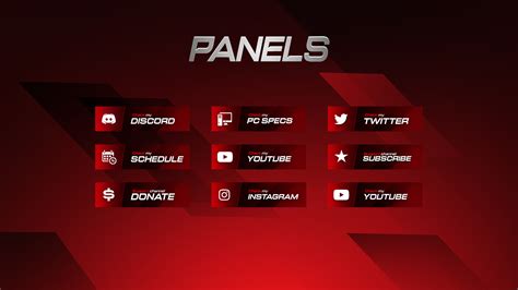 Full Stream Overlay Pack Template Download on Behance