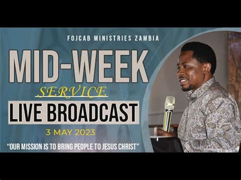 Fojcab Mid Week Service Live Broadcast Youtube