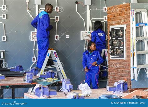 Vocational Skills Training Centre In Africa Editorial Photography