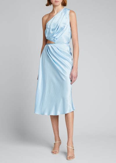 Satin Cocktail Dress