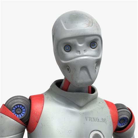 droid rigged  model