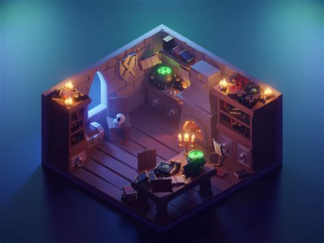 Artstation Witches Room