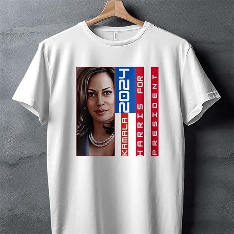 Kamala Harris 2024 For President T Shirt Support Kamala Harris