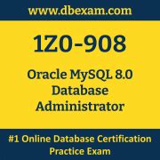 Oracle Certified Professional Mysql Database Administrator Dbexam