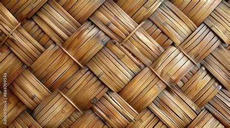 Wallpaper For Woven Bamboo Reeds Seamless Basket Weave Tileable Texture