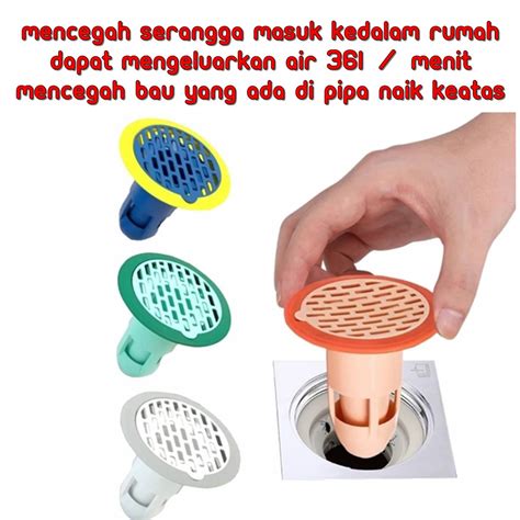 Jual Saringan Penutup Lubang Air Kamar Mandi Drainase Anti Bau Anti