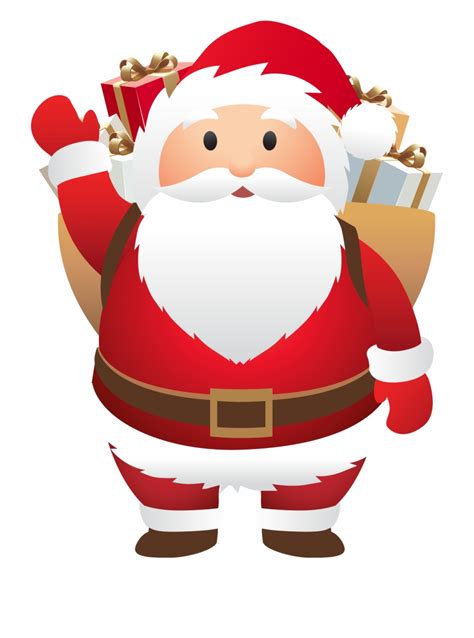 santa clip art cute 10 free Cliparts | Download images on Clipground 2024