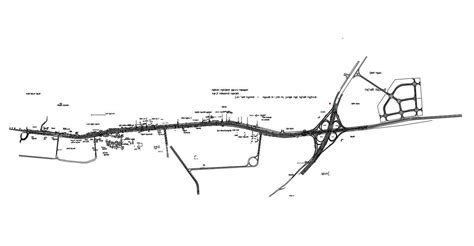 Road Network Plan Download CAD file - Cadbull