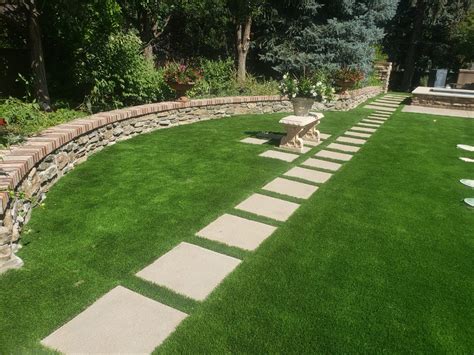 How To Install Fake Grass Beside Stepping Stones Storables