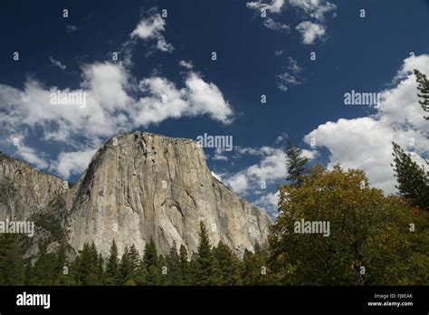 El Capitan Peak Yosemite National Park Sierra Nevada California Usa