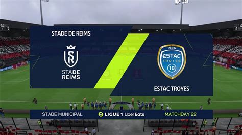 Fifa Reims Vs Troyes Ligue Uber Eats Gameplay Youtube