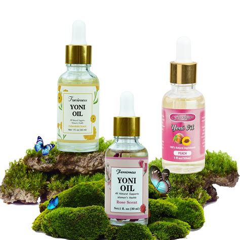 3 Packs Natural Yoni Oil Feminine Wash Ph Balanced For Women Eliminates