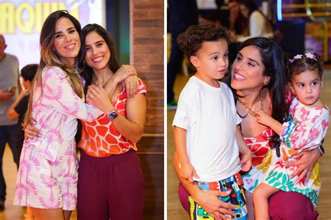 Wanessa Posa A Irm Camilla Camargo Em Anivers Rio Do Sobrinho