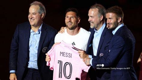 Fenomenalnya Jersey Lionel Messi Inter Miami Kehabisan Stok Hingga