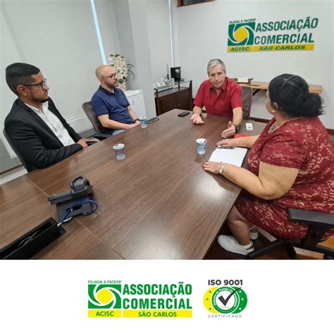 Acisc Recebe O Novo Diretor Do Procon S O Carlos Acisc Associa O