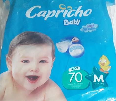 Fralda Capricho Baby Hiper Toque Macio em promoção no Mamãe Pechincha