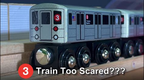 Munipals Mta R62 Scared 3 Train Versus Real Turnaround Subway Mini