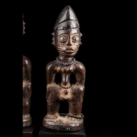 Yoruba Ere Ibeji Twin Figures African Art From Nigeria Oke Iho Oyo