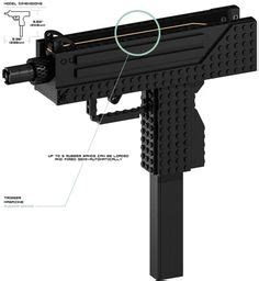 Simple to Build Lego Guns Upcycling Projects