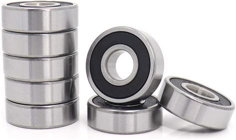 Pcs Skateboard Bearing Rolling Bearings Miniature Deep Groove