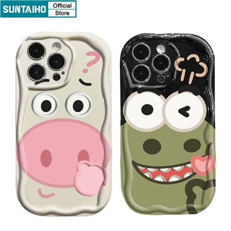 Jual Suntaiho Ins Kartun Lucu Shockproof Casing Hp Case Iphone 11 Kodok