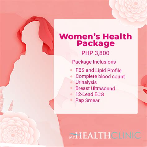 Womens Health Package Myhealth Clinic