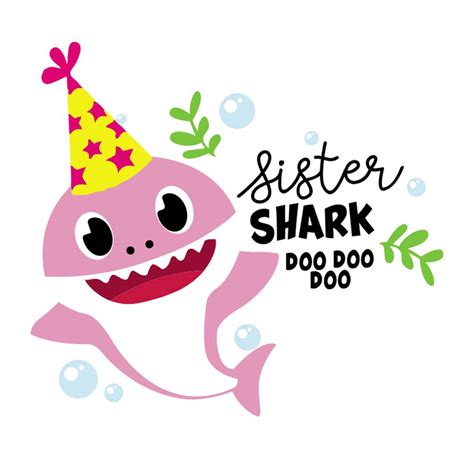 Big sister shark, family shark, family shirt, sister, sister - Inspire ...