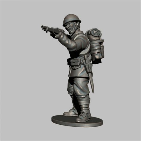 3D Printable Japanese Kempeitai by Wargames Atlantic