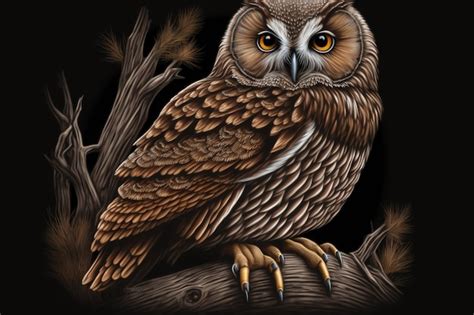 Premium AI Image | Image of an owl