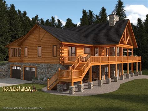 Custom Pinehurst Floor Plan Honest Abe Log Homes Cabins Artofit