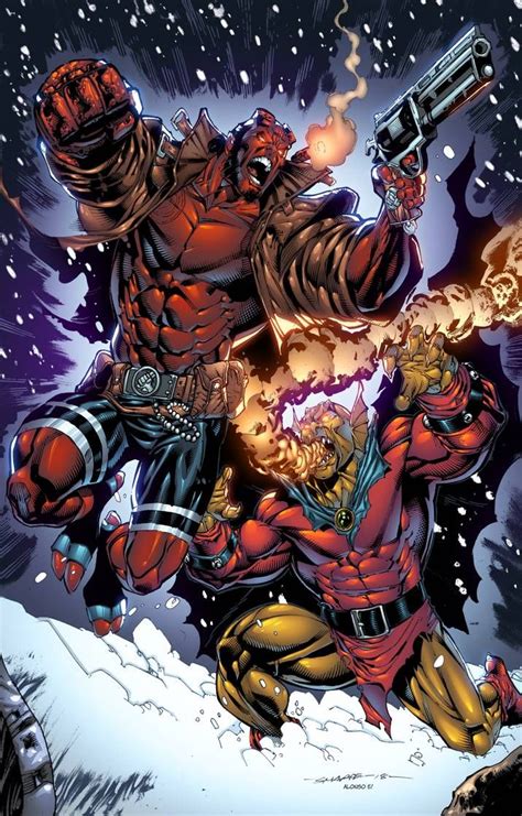 Ghost Rider Vs Hellboy