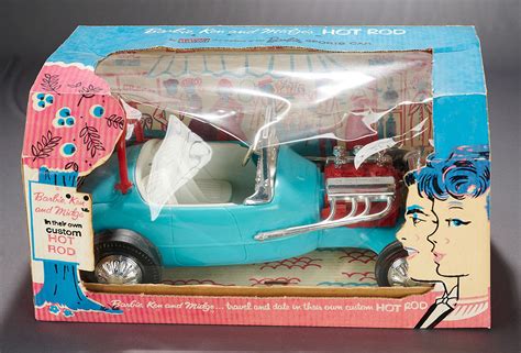 Barbie Ken And Midge Hot Rod By Irwin For Mattel In Original Box