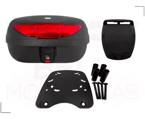 Kit Bagageiro Suporte Ba Bauleto L Honda Pcx