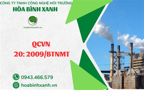 QCVN 20 2009 BTNMT Quy chuẩn kỹ thuật quốc gia về khí thải công