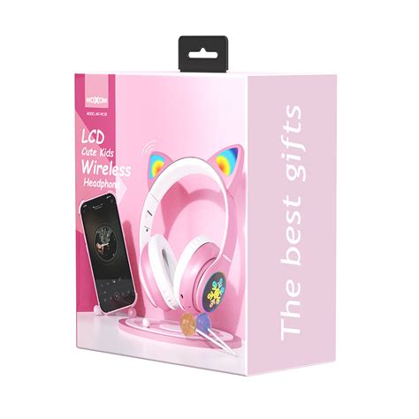 Slusalice Bluetooth Moxom MX WL58 Pink Mob Shop