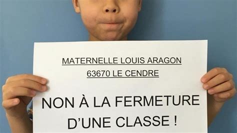 Pétition · Non à La Fermeture Dune Classe De Maternelle Au Cendre