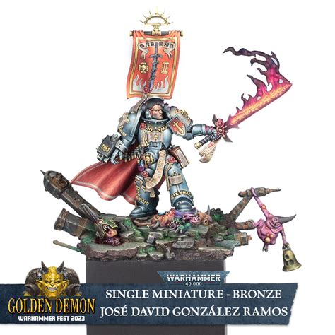 Победители Golden Demon 2023 Warhammer Fest Ukwarhammer 40000